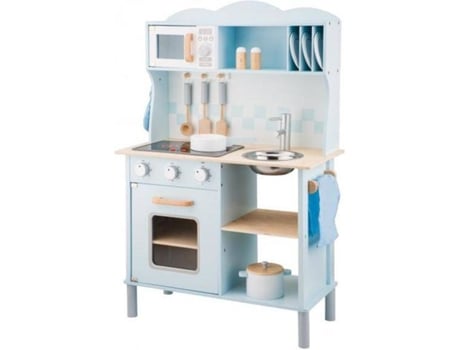 Cocina de Juguete NEW CLASSIC TOYS Cocina eléctrica Azul (Edad Minima: 3 años)