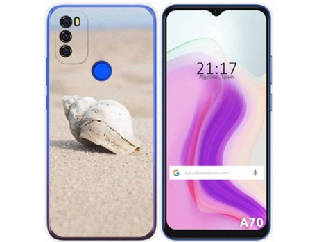 Carcasa Blackview A70 TUMUNDOSMARTPHONE Concha Multicolor