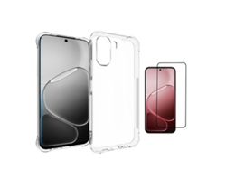 Kit Capa Superprotect Anti-shock Vidro Temperado Phonecare Para Oppo A6x - Transparente