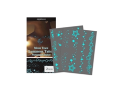 Pegatinas luminosas temporales para tatuajes y fiestas.