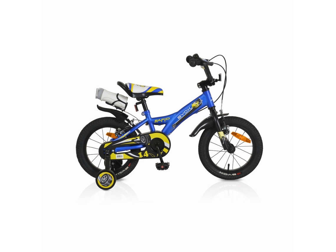 Bicicleta infantil Byox Rapid Blue de 14''