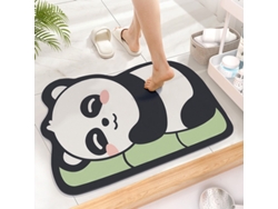 Alfombrilla De Baño De Tierra De Diatomeas Con Dibujos Animados, Antideslizante Y Súper Absorbente, De Secado Rápido.