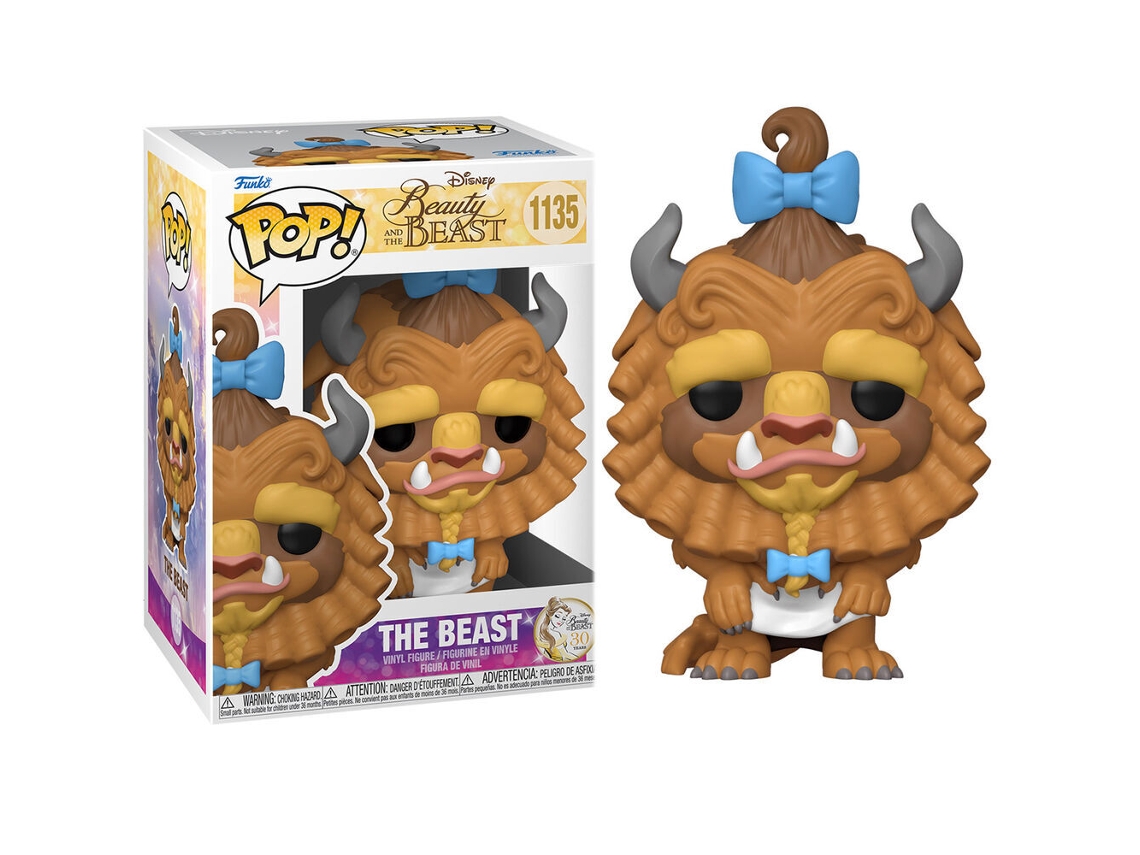 Figura Pop Disney La Bella y la Bestia - Bestia con Rizos B.active