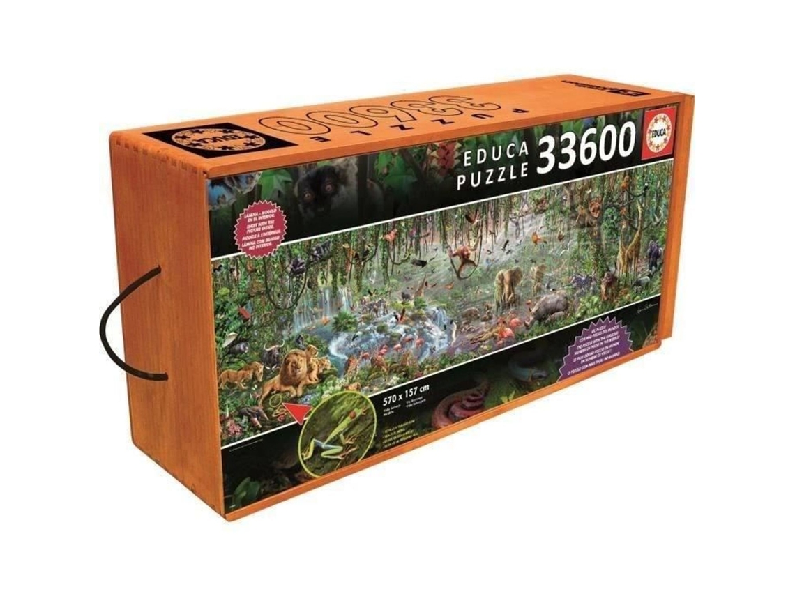 PUZZLE 33600PÇS VIDA SELVAGEM