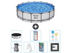 Bestway Piscina Bestway Steel Pro Max Redonda - 457x122 Cm - 8-peças S563