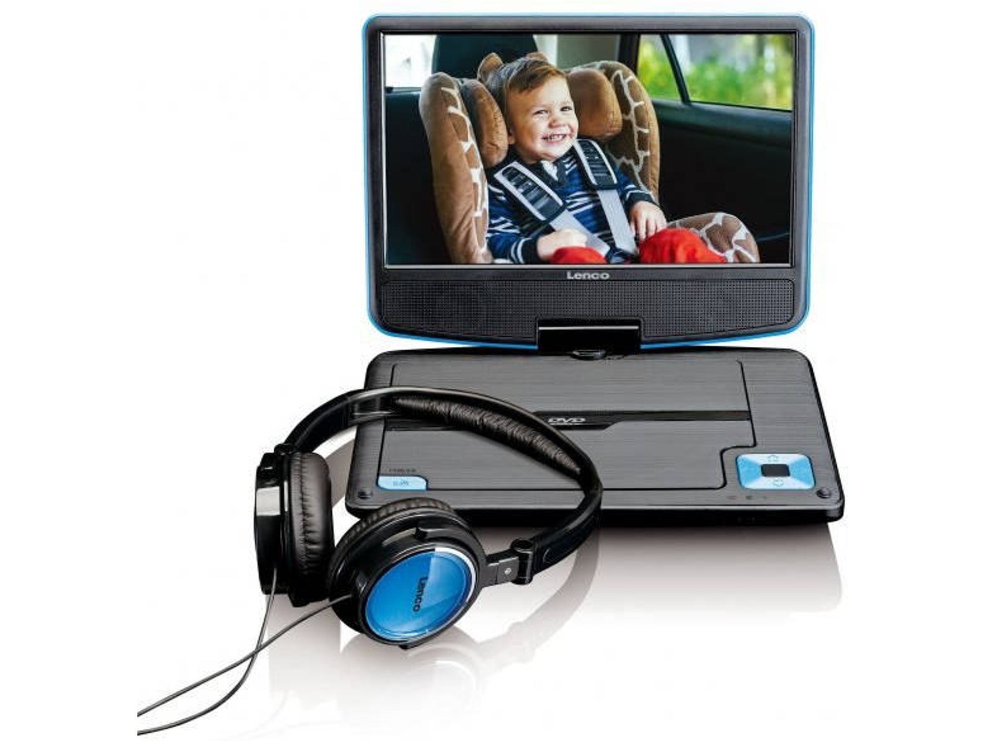 Reproductor Blu-Ray LENCO DVP-910 Negro y Azul
