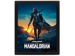 Poster 3D PYRAMID The Mandalorian: Nightfall 3D Multicolor