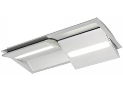 Lámpara de Techo Empotrado CRISTALRECORD Wanda (Blanco - LED - 20 W - Aluminio)