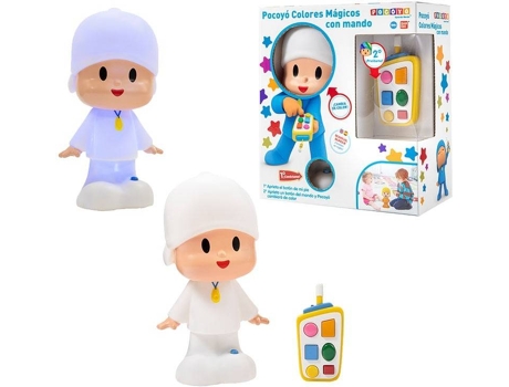 Muñeco POCOYO Colores Magicos Con Mando (Idade Mínima Recomendada: 18 meses)