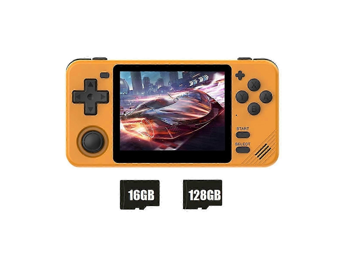 Consola De Juegos Portátil Rgb10x Con Pantalla Ips De 3,5 Pulgadas Y 16 Gb De Ram Y 128 Gb De Almacenamiento, Código Abierto Para Simulador De Psp.