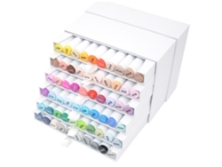 Juego de 60 rotuladores de alcohol GRAPH'IT Brush & Extra fine