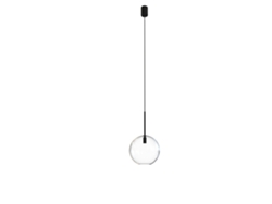 Lámpara NOWODVORSKI Sphere M Candeeiro De Suspensão (Transparente - Vidrio)