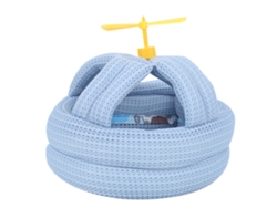 Casco De Seguridad Transpirable Anticolisión Para Bebés Y Niños Pequeños, Color Azul, Número 2.