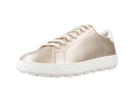 Zapatos de Mujer GEOX Spherica Ecub Tecido Dorado (38)