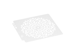 9 Plantillas De Estampado Mandala De Pet Seguras Y Duraderas Para Pintura, Scrapbooking Y Manualidades