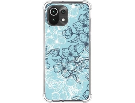 Carcasa Xiaomi Mi 11 Lite 4G TUMUNDOSMARTPHONE Dibujos Antigolpes Flores 03 Multicolor