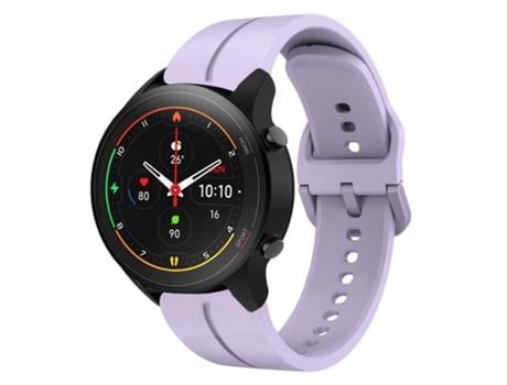 Correa de reloj inteligente para Xiaomi MI Watch S1 Pro 22 mm Bucle de silicona (púrpura)