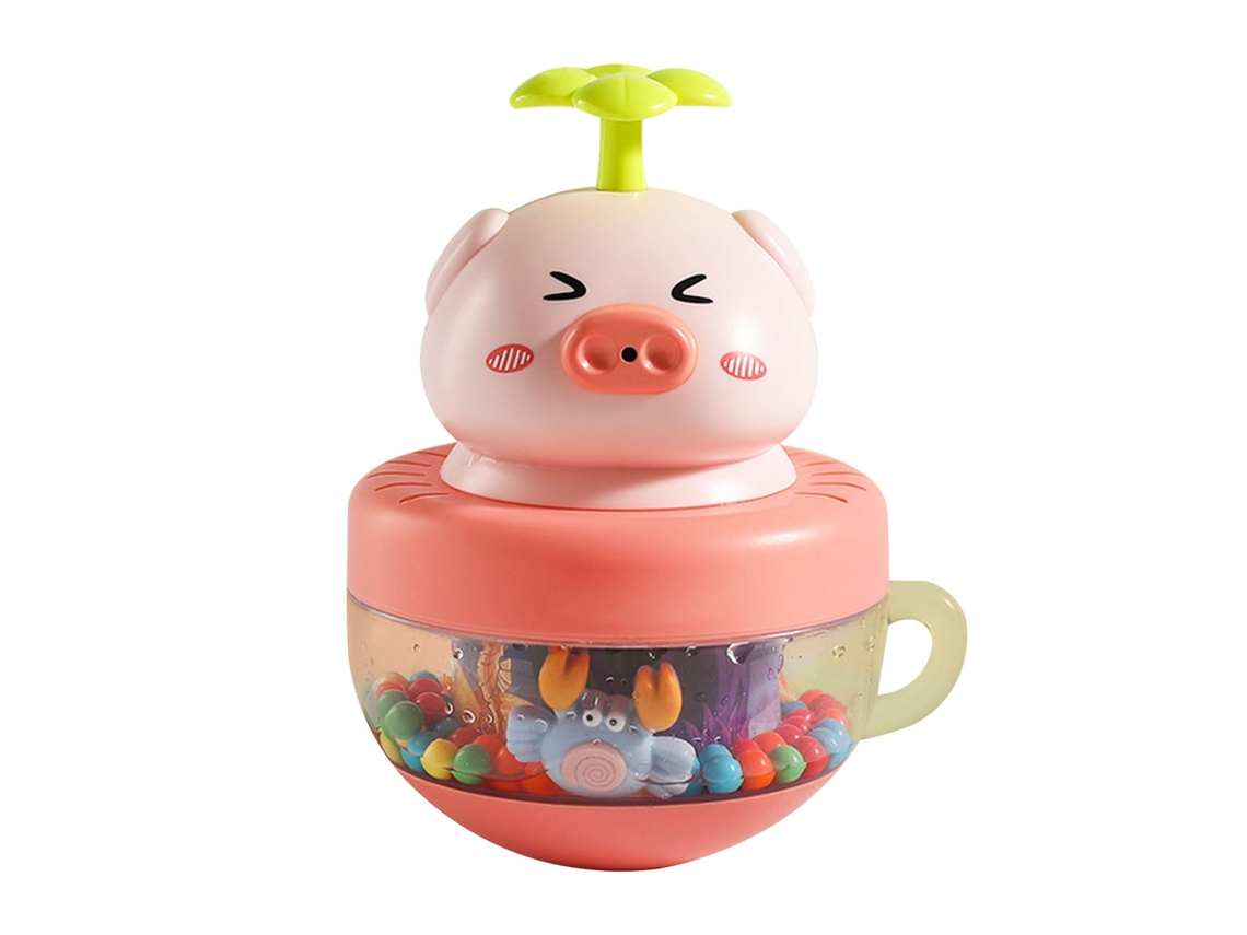 Juguete De Baño Para Bebés Con Rociador Y Sonido De Maraca - Animales Marinos Flotantes
