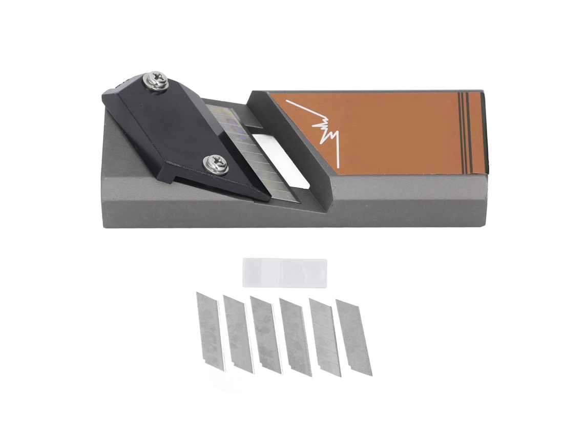 Cepillo de bisel de aluminio para trabajar la madera laminada, 2 usos, tabla manual de 45 grados para madera.