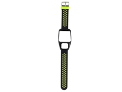 Pulseira De Silicone Bi-color Para Smartwatch Tomtom Runner3 Adventurer Com Fivela De Pino