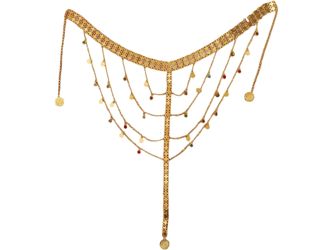 Elegante Diadema Con Borlas Y Dijes Únicos Para Fiestas Y Ocasiones Especiales.