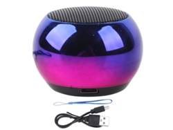 Mini Altavoz Bluetooth Portátil Con Color Degradado, Diseño Elegante Y Conexión Inalámbrica V5.0.