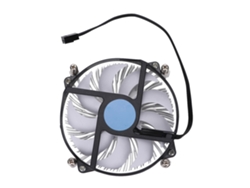 Wisenovo Cold Storm 1u Ventilador De Radiador De Enfriamiento De Cpu Ultradelgado Silencioso De Aluminio