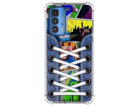 Carcasa Motorola Edge 20 Pro TUMUNDOSMARTPHONE Dibujos Antigolpes Multicolor
