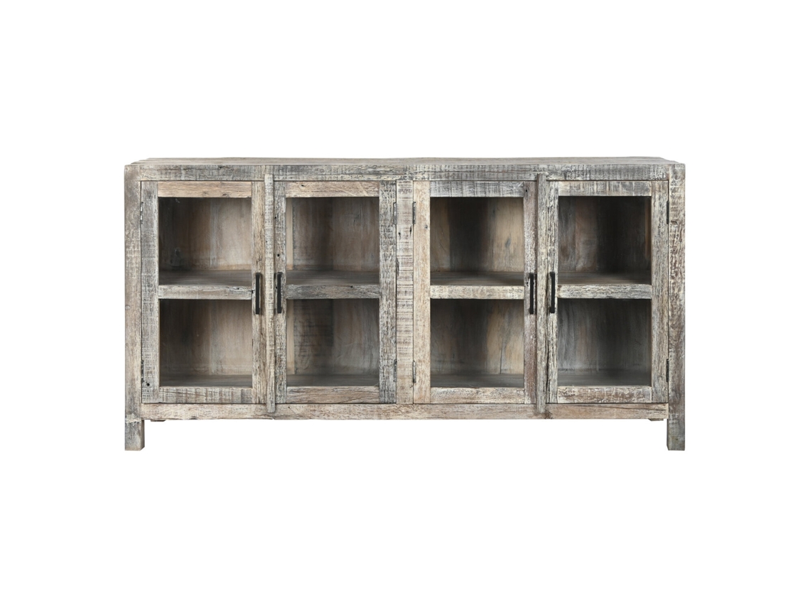 Aparador Madera Reciclada Decape Blanco 170x40x90cm