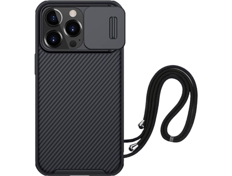 Carcasa iPhone 13 Pro Nillkin Camshield Negro BD-NKCS