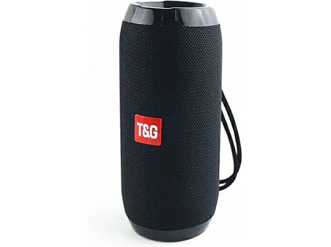 Altavoz Bluetooth RITTEREC TG117 (Negro - 10 W - Alcance: hasta 10 m)