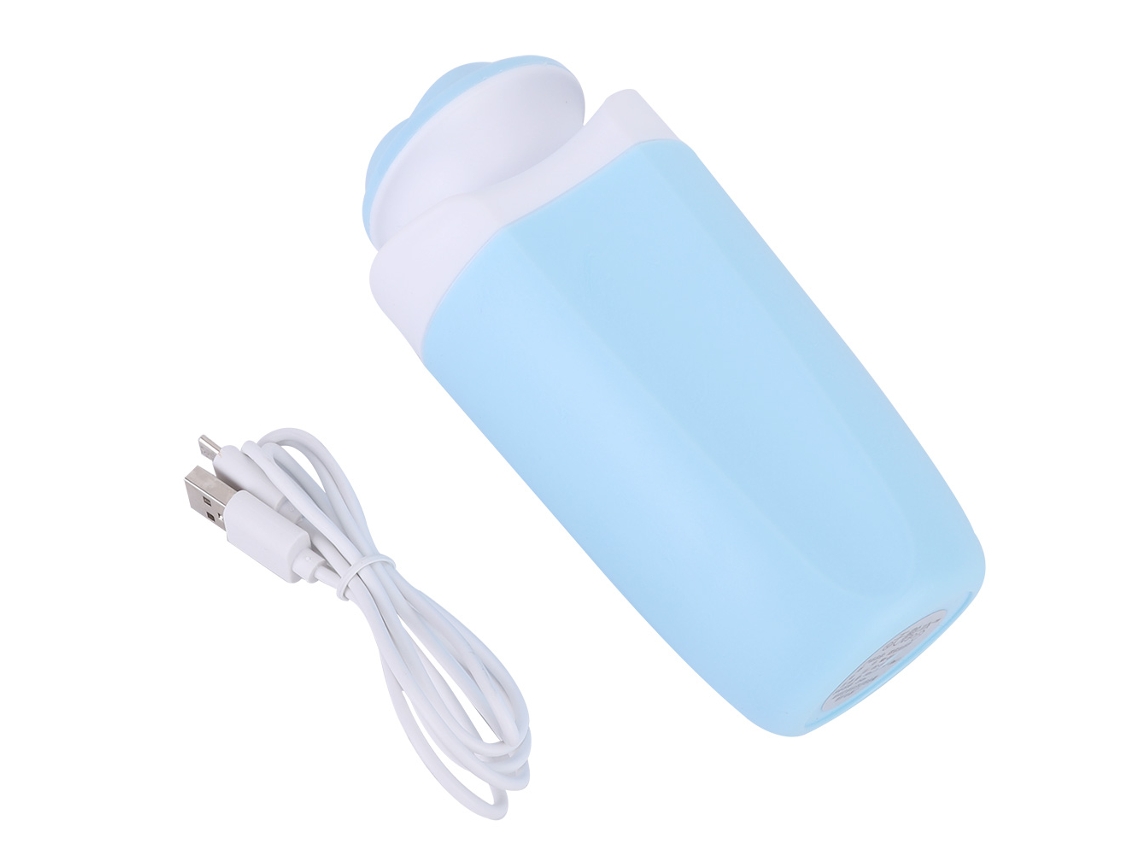 MEOIRUERY Humidificador de Aire Mini USB con Luz LED 250ml para Hogar y Oficina