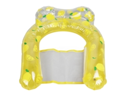 Ats-silla Flotante De Malla En Forma De U Para Piscina Inflable Pvc Exquisita Fiesta Amarilla Para Hombres Y Mujeres