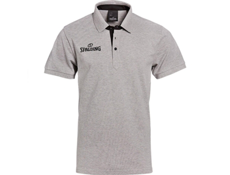 Polo de Hombre para Fútbol SPALDING Prime Gris (4XL)