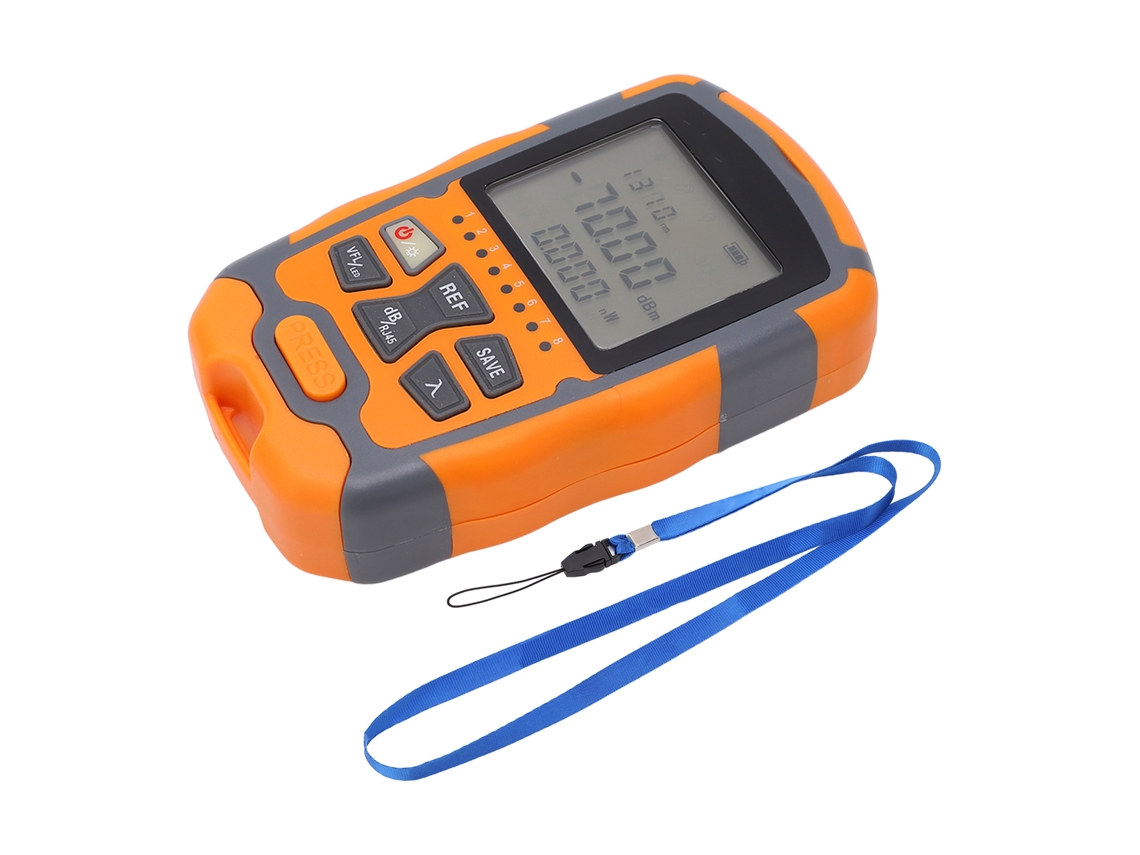 Medidor De Potencia De Fibra Óptica Digital -70~+10dbm Probador De Cable Óptico Aua-m70