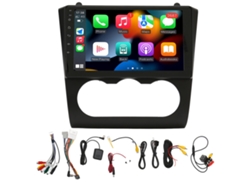 Radio de coche con pantalla táctil IPS de 9 pulgadas, control de voz, estéreo con cámara trasera y micrófono para Teana Altima 2008, 2009, 2010, 2011 y 2012