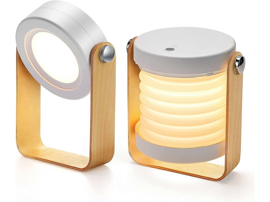 Omni-lámpara De Mesa Ajustable Con Luz Nocturna Portátil, Dimmable Y Diseño Elegante Para Dormitorio Y Camping