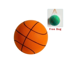 Balón De Baloncesto Silent Handleshh Para Entrenamiento En Interiores, Sin Cubierta, De Alta Elasticidad.