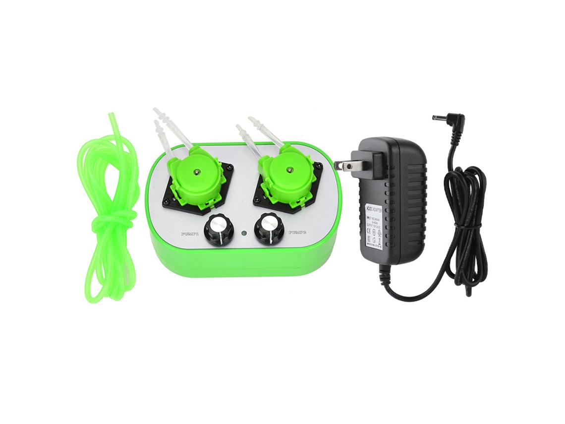 Bomba Peristáltica Miniatura Automática Autoalimentación 9-53ml/min 24v 1a Doble Cabeza De Bomba
