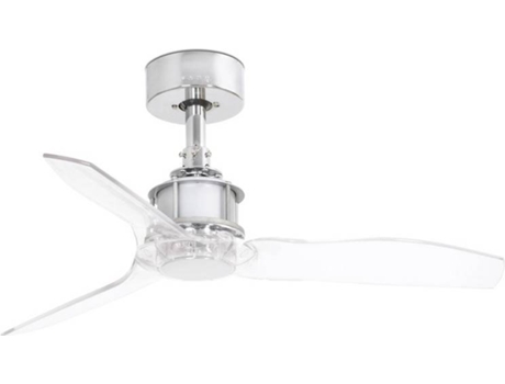 Ventilador de Techo FARO BARCELONA Mini Just Fan Blanco (9 W - Diámetro 81 cm)
