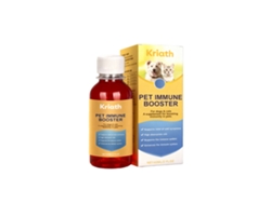Suplemento nutricional diario Kriath para gatos y perros, líquido oral, fácil de tomar.