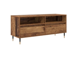 Mueble De Tv | Armario Para Tv | Gabinete De Tv Con Cajón Madera Vieja 100 X 34,5 X 44,5 Cm