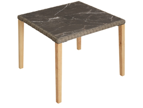 Mesa de ratán Tarento 93,5 x 93,5 x 75 cm