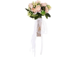 Ramo De Novia De Seda Sintética Para Una Elegante Decoración De Boda Occidental.