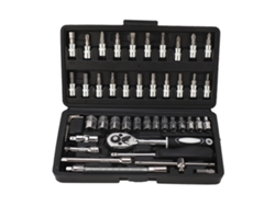Kit De Herramientas Con Llave Para Trampas De Ratones, Puntas De Destornillador Y Vasos Hexagonales Para Reparaciones En El Hogar Y El Taller.