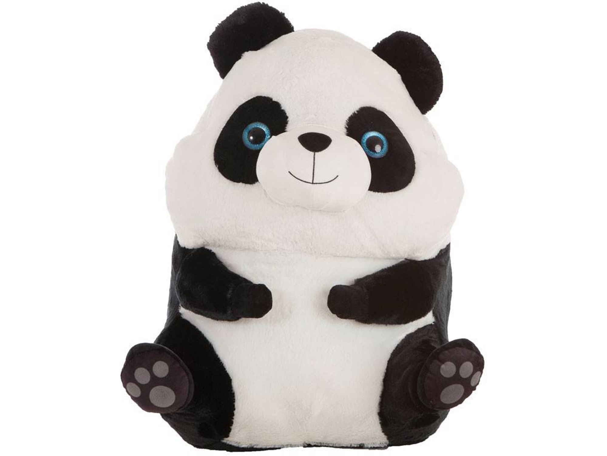Peluche DISFRAZZES de Urso Panda Bola (90 cm - 90 cm)