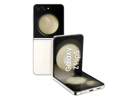 Smartphone SAMSUNG Galaxy Z Flip 5 SM-F731B 6,7 Crema 8 GB RAM 256 GB