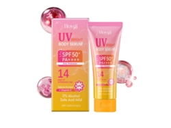 Protector solar refrescante con SPF 50+ para pieles sensibles.