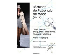 Libro Tecnicas De Patronaje De Moda de Antonio Donnanno (Español)