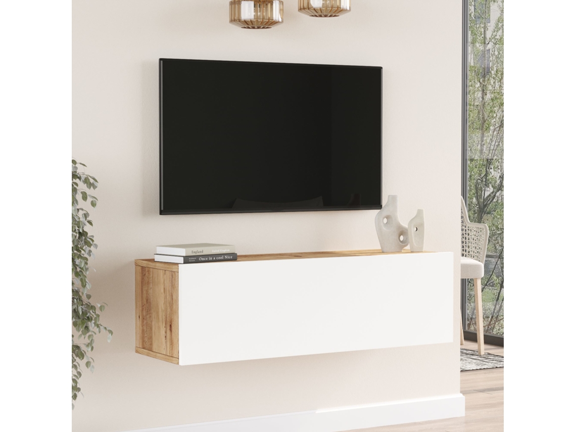 Mueble de TV [EN.CASA] (Aglomerado - Multicolor - 29,5 x 100 x 31,5 cm)